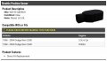 Throttle Position Sensor Compatible With 1998-2004 Dodge Ram 2500 5 9l 6-cylinder Diesel