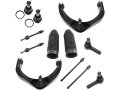 Front Control Arm Ball Joint Tie Rod And Sway Bar Link Kit 12 Piece For 2006-2008 Dodge Ram 1500 4wd Crew Cab Standard 