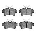 Disc Brake Pads For Ford Mustang 1994 1995 1996 1997 1998 1999 Semi Metallic Friction Front Position 49 3 Mm Or 1 94 In Outer 