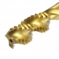 Uxcell Spiral Flute Thread Taps 7 16-14 Unc 2b Screw Threading Tap Titanium Coated 6542 High Speed Steel Machine Tapping Tools
