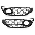 Front Bumper Fog Light Lamp Cover Grille For Audi A4 S-line S4 2013-2015 8k0807681l 8k0807682m 