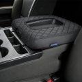 Center Console Cover For Silverado Sierra 2014-2018 With 40 20 Jump Seat Leather Armrest Only Split Bench 