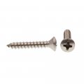 Prime-line Sheet Metal Screw Self-tapping Oval Head Phillips 8 X 1 In Grade 18-8 Stainless Steel Pack Of 100