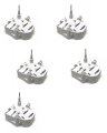 5 Vdo Metal Shaft Stepper Motors For Volvo Gauge Cluster Fuel Temp Rpm Speed Instrument Gauges Repair Kit 