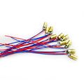 Hiletgo 10pcs 5v 650nm 5mw Red Dot Diode Laser Head 6mm 