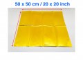 Autobahn88 Gold Reflective Sheet For Vehicle Firewall Radiator Hood Engine Bay Heat Barrier 20 X 50x50cm