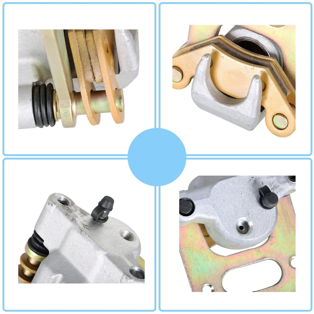 Front Brake Calipers And Master Cylinder Replacement For Polaris Sportsman Big Boss 500 4x4 6x6 1996 1998 Part Number