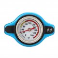 Radiator Cap With Temperature Gauge High Pressure Thermostatic Replacement For Motorcycle Bike Atv 0 9 1 3 Bar Small Head