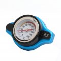 Radiator Cap With Temperature Gauge High Pressure Thermostatic Replacement For Motorcycle Bike Atv 0 9 1 3 Bar Small Head