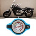 Radiator Cap With Temperature Gauge High Pressure Thermostatic Replacement For Motorcycle Bike Atv 0 9 1 3 Bar Small Head