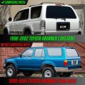 3rd Brake Light For 1996-2002 Toyota 4runner Rear Top Center Lamp With Frosted Clear Lens And Weather Seal Gasket Fits Rzn180