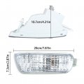 Wflnhb 8151004080 8152004080 Turn Signal Lights Assembly Lens Cover Front Left Right Replacement For 2001-2004 Tacoma Truck