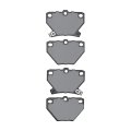 Front Disc Brake Pads For Toyota Matrix 2003 2004 2005 2006 2007 2008 Ceramic Friction Mechanical Pad Wear Sensor 5000 Advanced 