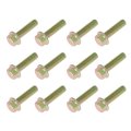 12pcs Exhaust Manifold Header Bolts Hardware Kit For Ls1 Ls2 Lt1 Ls3 11609481506775aa Fits Vortec 4 8l 5 3l 6 0l 6 2l Engines 