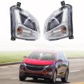 1 Pair Of Fog Light With Turn Signal Replacement For Equi-nox 2018-2020 