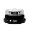 Pro Led 2599amag Ufo Amber Beacon Clear Lens 10 Flash Patterns With Magnet Mount Includes Auxiliary Power Adapter On Off And 