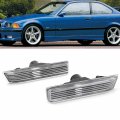 Clear Lens Side Marker Lamps For 1996-1999 Bwm 3 Series E36 M3 Lci 318i 318is 318ti 323i 323is 328i 328is 2000-2006 X5 E53 Turn
