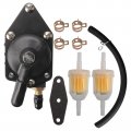 Carbbia 438559 Outboard Fuel Pump For Johnson Evinrude 1987-1990 100 105 115 125 135 140 Hp Engine 385784 395712 398385 433390 