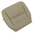 Front Driver Bottom Replacement Perforated Seat Cover Tan Microfiber Leather For Acura Tl 2004 2005 2006 2007 2008 Custom Fit 