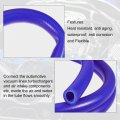 X Autohaux Silicone Vacuum Tubing Hose Line Automotive Engine Air Intake Pipe Blue Id 16mm 3 28ft Length