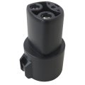 J1772 Charger Adapter For Tesla Model 3 Y X S Max 80a 240v Ac Mobile Ev With Fast Charging Black 