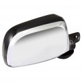 Ocpty Black Passenger Side View Mirror Metallic Finish With Manual Adjustment Fold Non-heated Compatible For 1992-1997 Ford F