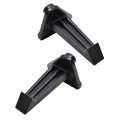 Grille Bracket Pair For Ford Edge 2015 2016 2017 2018 Driver And Passenger Side Plastic Replaces Fo1207132 Fo1207131 