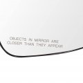 Aintier Passenger Side View Mirror Glass Compatible With 2012-2017 For Toyota Camry Yaris 2014-2017 Corolla Heating Exterior