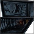 Auto Dynasty Compatible With Cadillac Escalade Esv Ext Pair Of Bumper Driving Fog Lights Smoked Lens