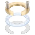 Female Thread Hex Lock Nut M32 X 1 5 Brass C-type Single Hole Faucet Nuts With Gasket Fixing Tool Set For Kitchen Bathroom 
