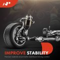 A-premium Front Left Or Right Air Suspension Strut Shock Absorber With Compatible Audi Allroad Quattro 2001 2002 2003 2004 2005