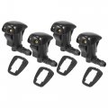 X Autohaux 4pcs Car Front Windshield Washer Nozzles For Toyota Yaris Xp10 1999-2005 Mr2 Mk2 Mk3 1989-2007 Replaces Gk2c67510b