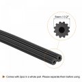 Screen Spline 10m 32 81ft Rubber Sealing Strip Window Retainer 5mm Od Black 2 In 1 Combine Type