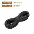 Uxcell Screen Spline 10m 32 81ft Rubber Sealing Strip Window Retainer 5mm Od Black 2 In 1 Combine Type