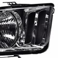 G-plus Headlights Compatible With 2005-2009 Ford Mustang Not Fit Factory Xenon Hid Models Not For Shelby Gt50 Gt500kr Clear