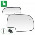 Aintier Left And Right Side View Mirrors Glass Fit For 2002-06 Chevy Avalanche 1500 2500 Suburban With Heating Power Adjustment
