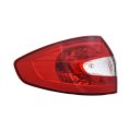 Tail Light Assembly For Ford Fiesta 2011 2012 2013 Driver Side Outer Red And Clear Lens Capa Sedan Replace Be8z13405a Fo2804105 