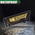 G-plus Fog Light Lamps Kit Compatible With 2013-2015 Honda Accord Sedan Driving W Switch Bulbs Bezel Driver Passenger Pair