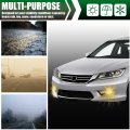 G-plus Fog Light Lamps Kit Compatible With 2013-2015 Honda Accord Sedan Driving W Switch Bulbs Bezel Driver Passenger Pair