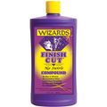 Wizards Finish Cut Compound Levels Scratches And Brightens Dulles With Smooth Show Finish Non-greasy Water Based Easy Clean-up 