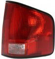 Tail Light Lens And Housing For 1994 2004 Chevrolet S10 Gmc Sonoma Passenger Side Red Polycarbonate 12 Volts 