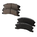 Front Brake Pad Set For Jeep Grand Cherokee 1999 2000 2001 2002 2003 2004 Ceramic Replacement 5093183aa 5093183ab 