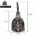 Dream Apparel Motorcycle Ride Bell For Bikers Heavy Spirit Bells Accessory And Key Chain Luck Dbl6-l Biker Angel