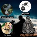 Dream Apparel Motorcycle Ride Bell For Bikers Heavy Spirit Bells Accessory And Key Chain Luck Dbl6-l Biker Angel