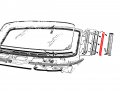 Auto Krafters Compatible Replacement For Windshield Post-to-door Seal Weatherstrip Lh Rh Pair 1967 Galaxie 500 And Xl