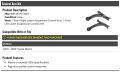 Front Lower Control Arm Kit 2 Piece For 2003-2008 Toyota Matrix