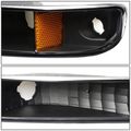 For Gmc Sierra Yukon Gmt800 Oe Replacement Bumper Light Kit Black Housing Amber Reflector