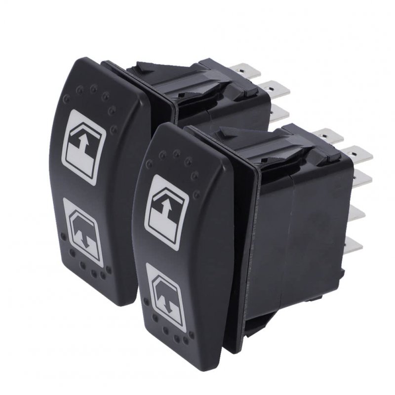 Left Driver Side Power Window Switch For Can Am Defender And Max Hd8 Hd10 2 Pack Replace 710004979 705800048 8 Pin Plug Play