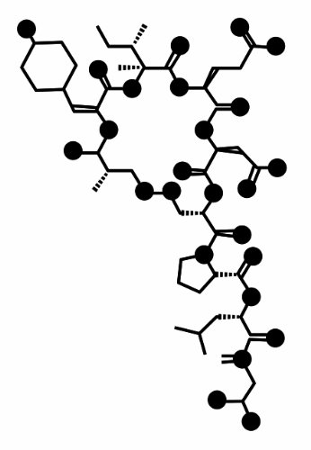 Oxytocin Sticker Black