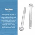 Uxcell 2 Pcs Serpentine Belt Tensioner Bolt For Toyota Corolla Matrix Celica Gt Mr2 Pulley Replace 90105-12297